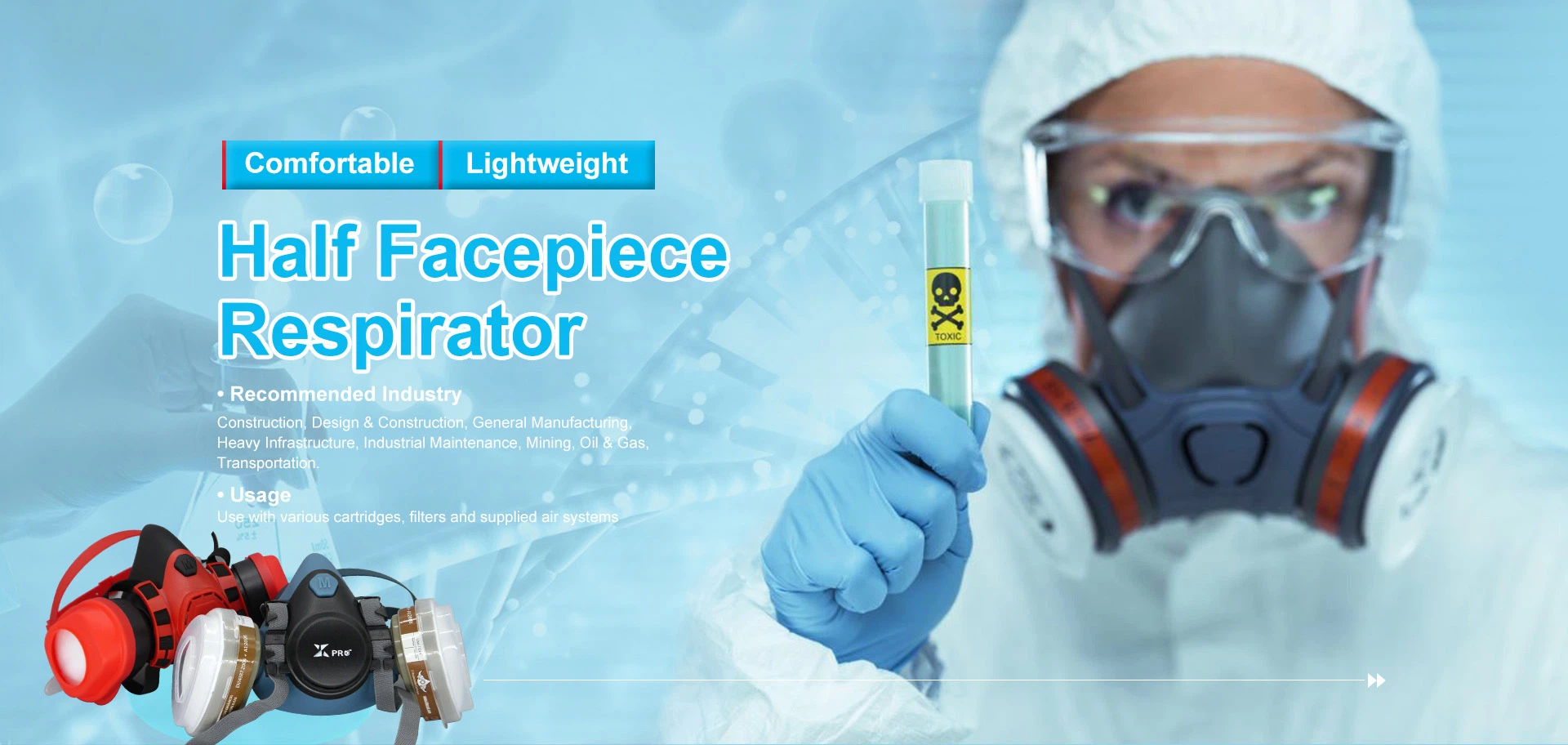 Half Facepiece Respirator